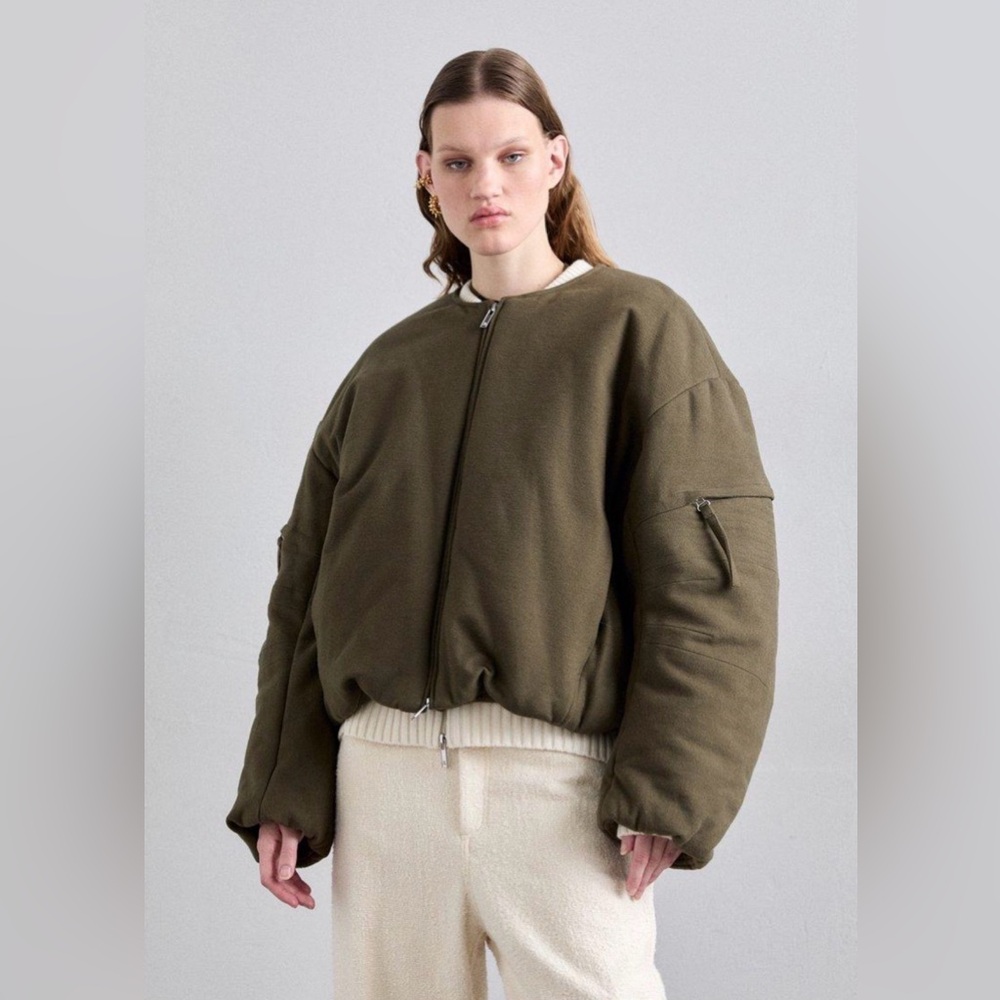 Helmut Lang
Cocoon bomber jacket 
NWT